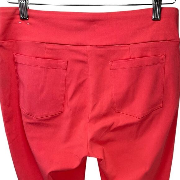 J. McLaughlin Ivy Pant Coral Pink Side Zip Pants Stretch Size 8 - Picture 4 of 11
